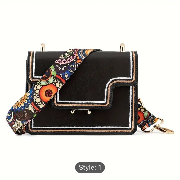 Bohemian AdjustableShoulder,Purse,Crossbody,Guitar Replacement Strap - Picture 5 of 5